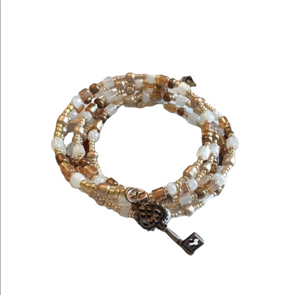 Handmade Beaded Wrap Bracelet - Picture 3 of 3